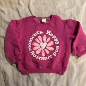 Zara Kids Fuchsia Sweatshirt